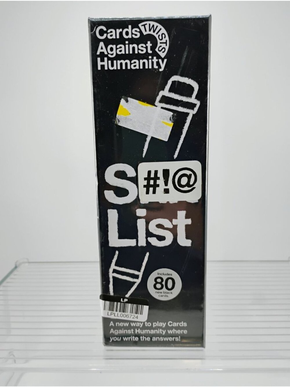 Cards Against Humanity S!@ List Writing Game Twist Expansion